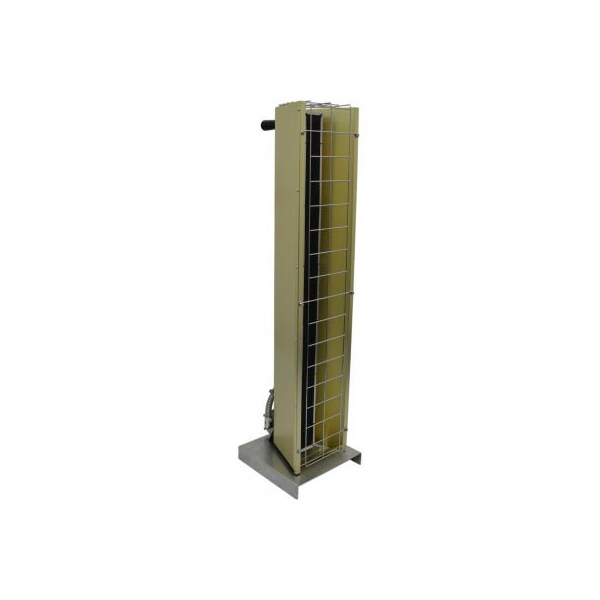 Tpi Fostoria TPI Portable Infrared Heater, 3.15kW, 240V, 14-1/2"W x 46-1/4"H x 11-1/2"D FSP31241 - main